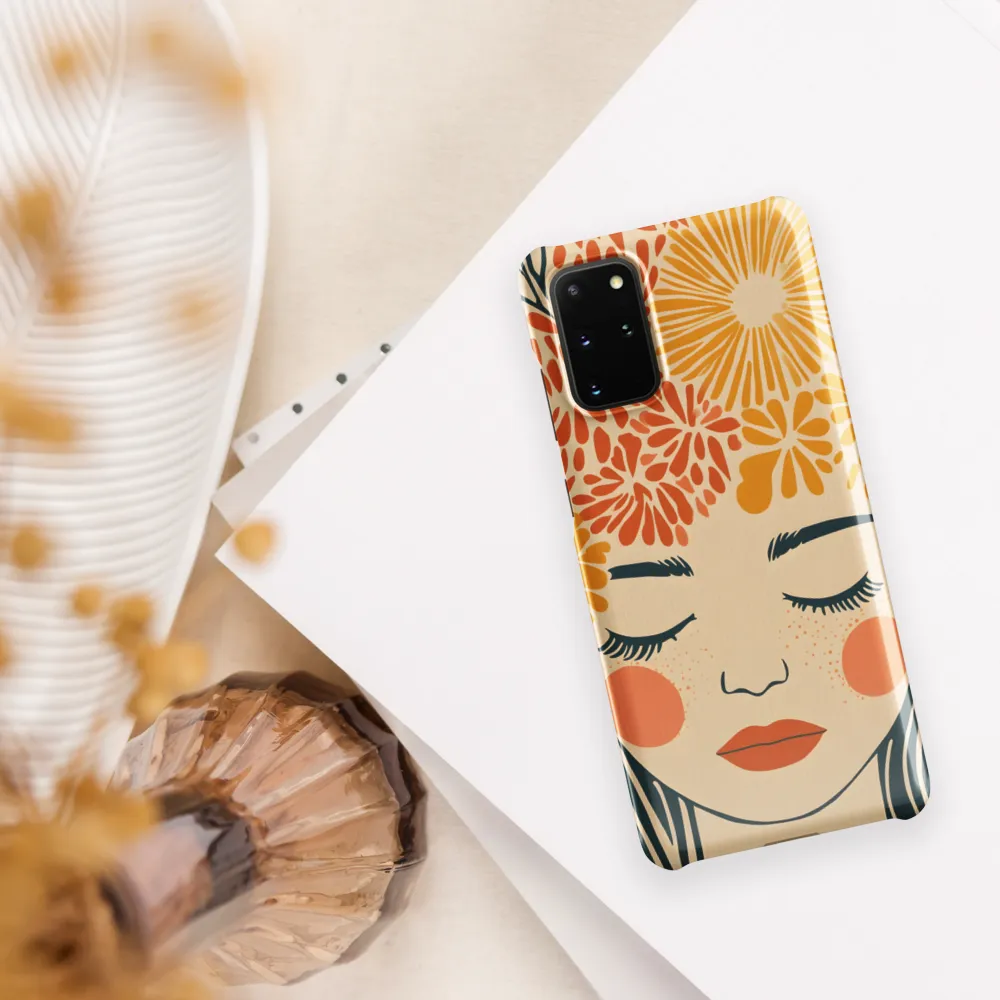 Serenity in Bloom | Phone Case |  S20 Plus | Snap Case | Glossy