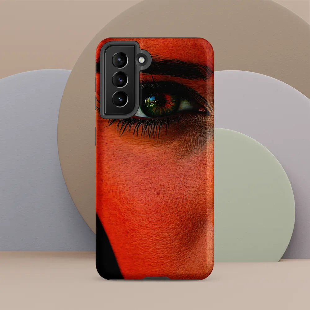 Gaze of Intensity | Phone Case |  S21 | Tough Case | Matte