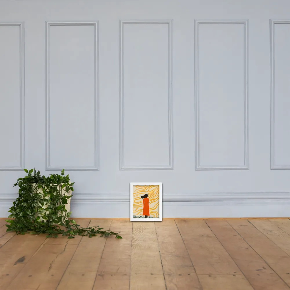 Connection to Serenity | Poster with White Frame | 8″×10″