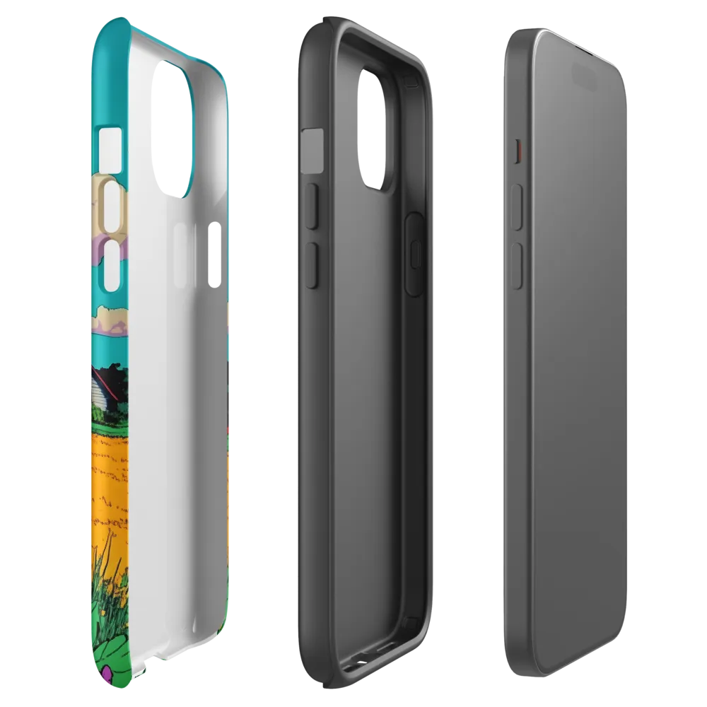 Whispers of a Sunlit Meadow | Phone Case |  15 Plus | Tough Case | Matte
