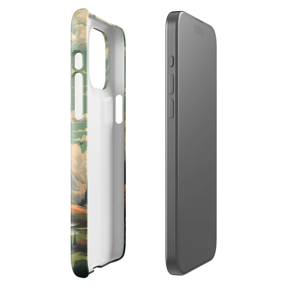Whispers of Serenity | Phone Case |  15 Pro Max | Snap Case | Glossy