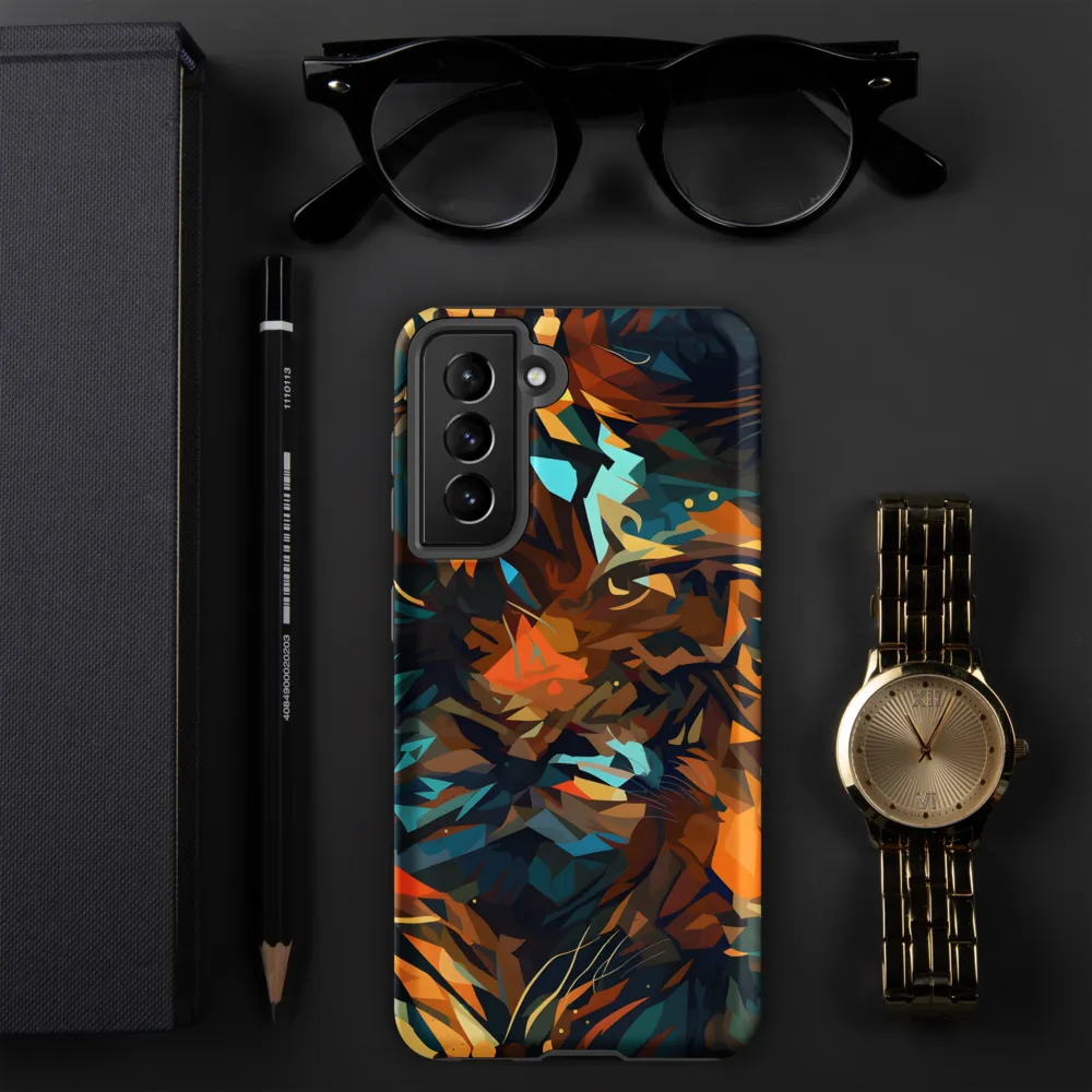 Wild Symphony: Abstract Tigers