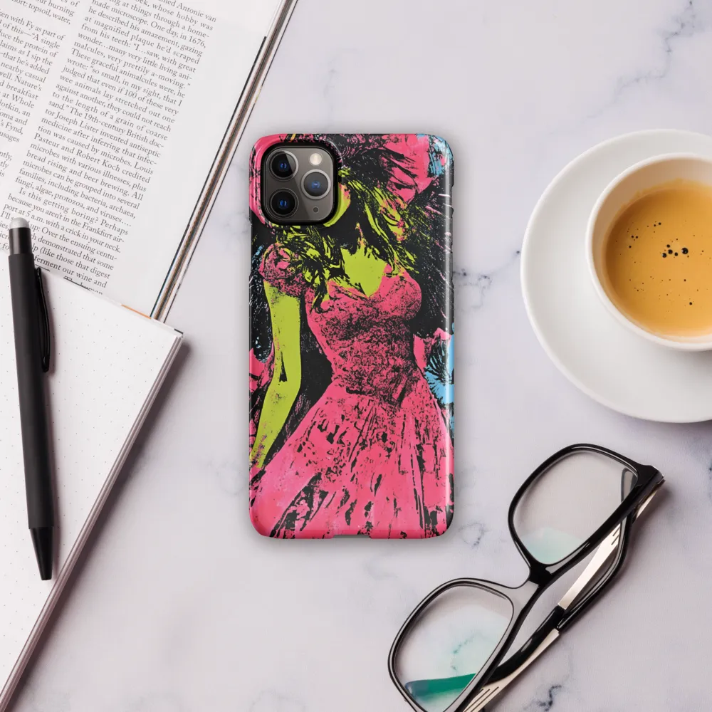 Mystical Angel in Neon Dreams | Phone Case |  11 Pro Max | Snap Case | Glossy