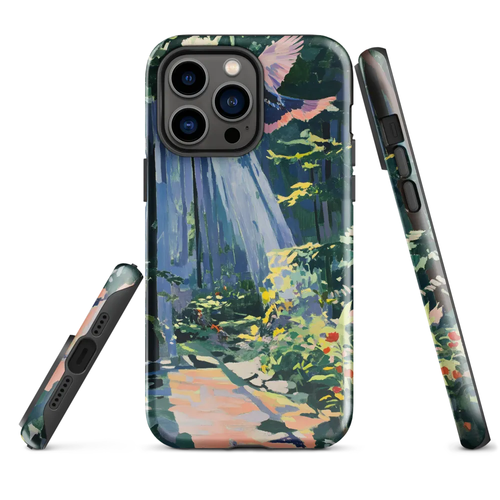 Flight of Light: A Serene Forest