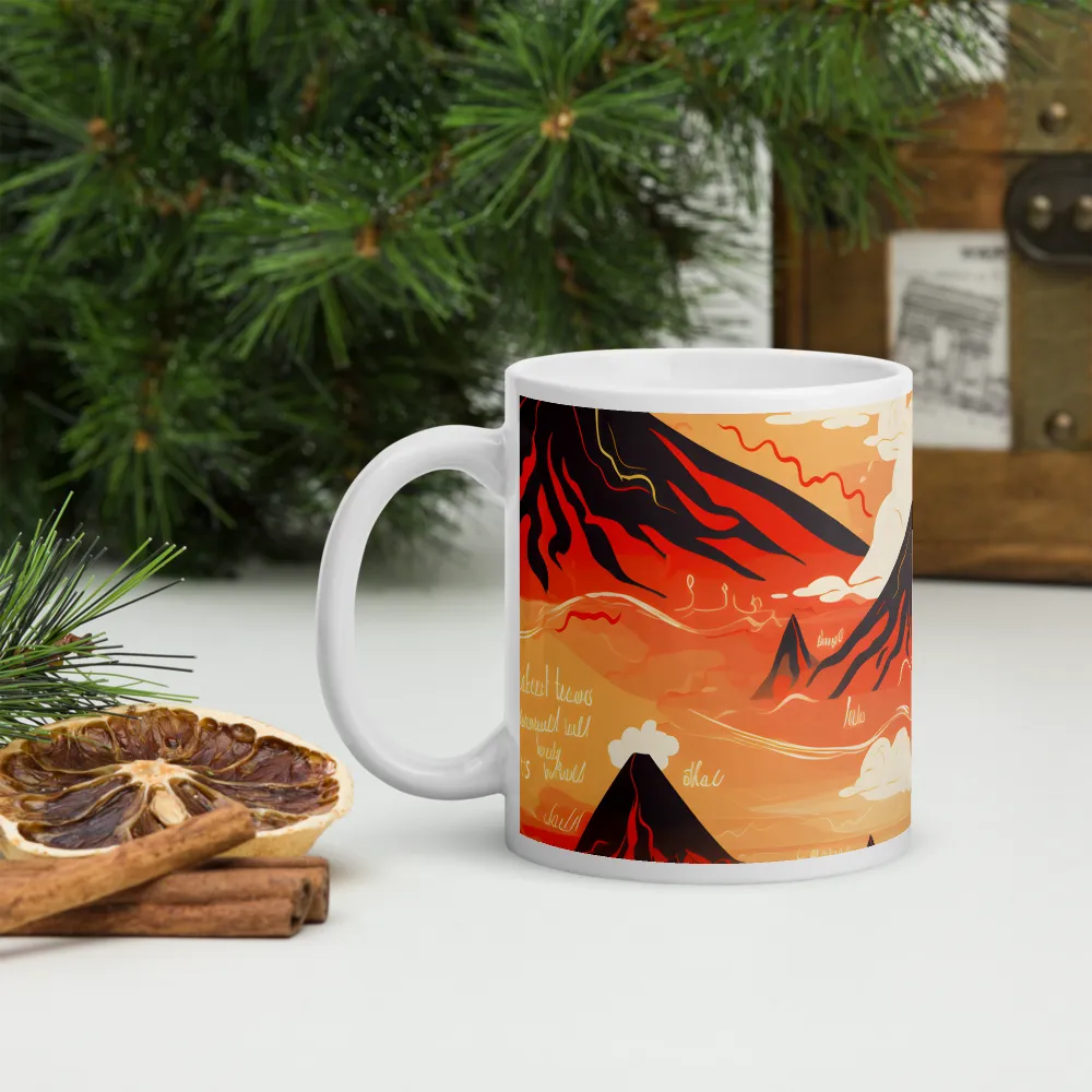 Whispers of the Volcano | Mugs | Multiple Sizes & Colors