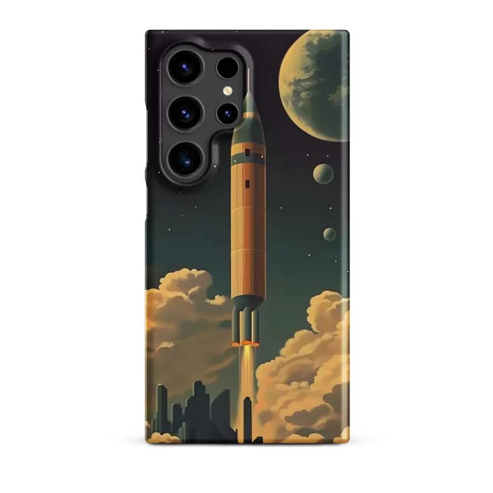 Journey Through the Cosmic Frontier | Phone Case |  S24 Ultra | Snap Case | Matte