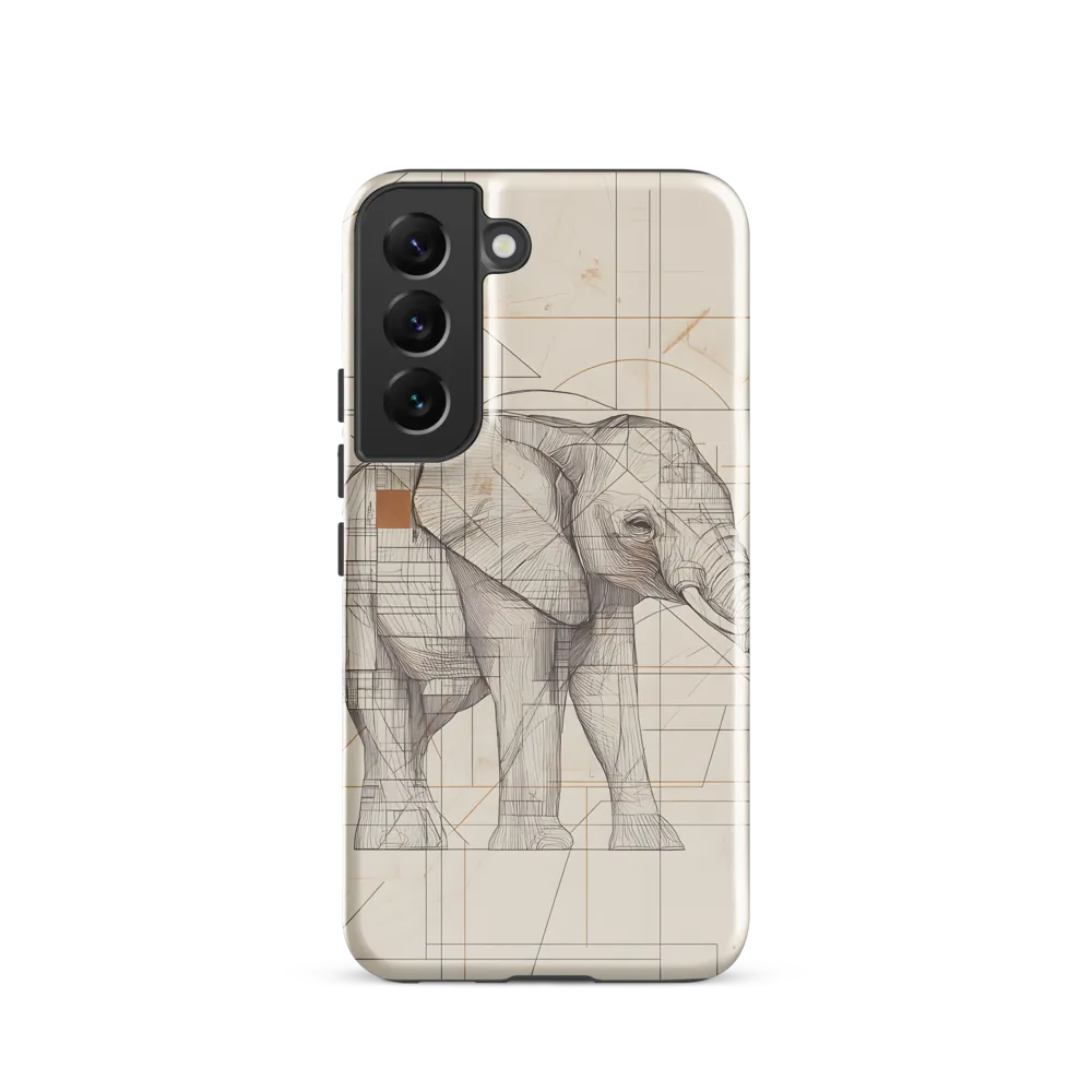 Geometric Elegance: The Steel Elephant