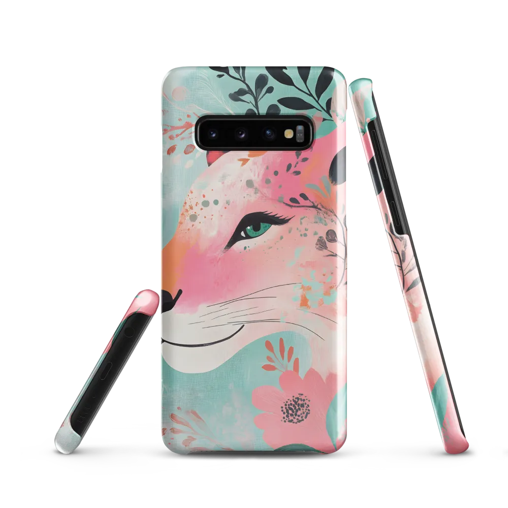 Whimsical Majesty: A Floral Lion