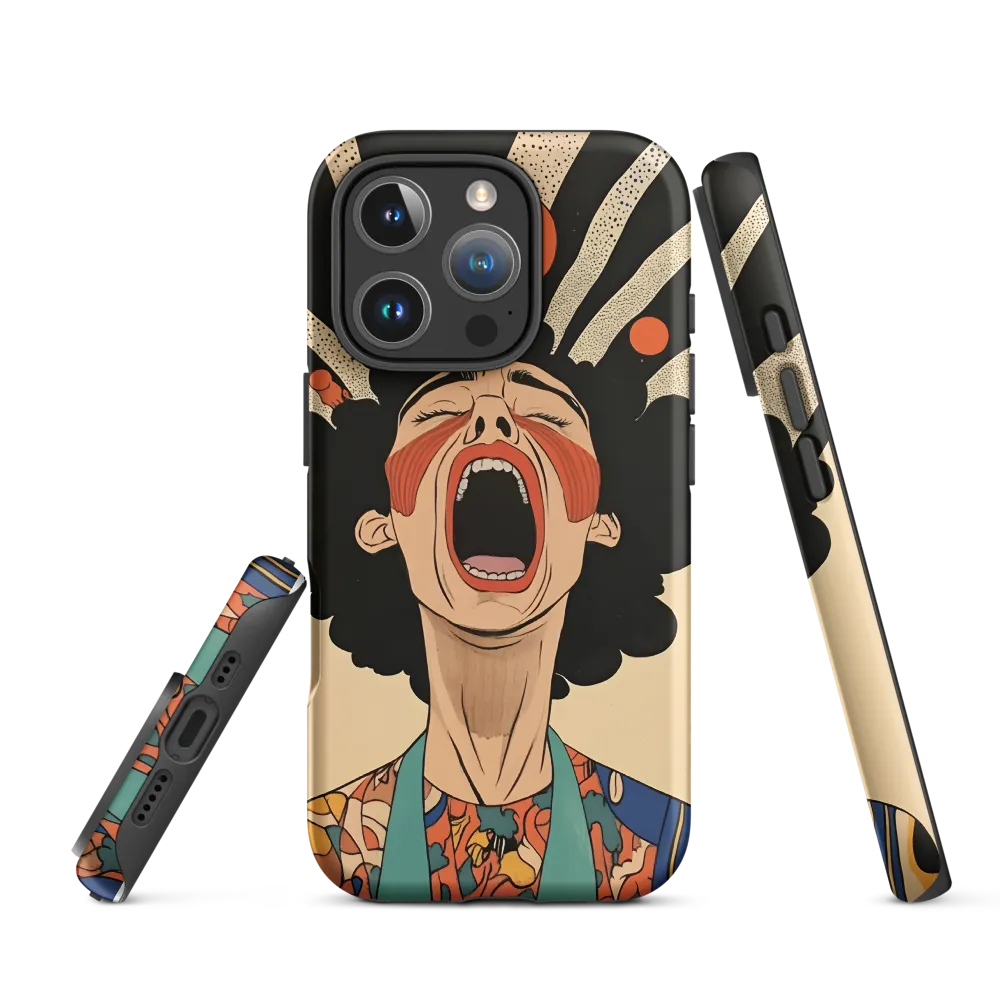 Echoes of Expression | Phone Case |  16 Pro | Tough Case | Matte