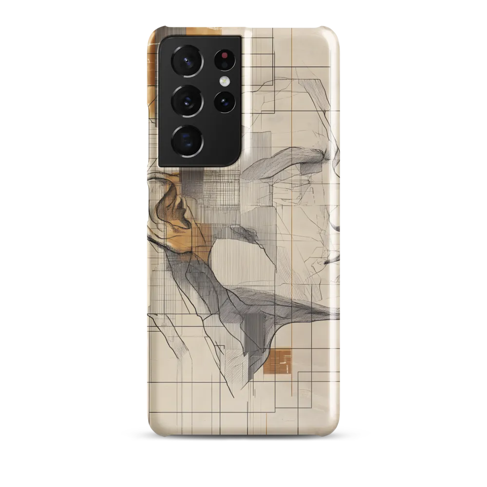 Geometric Reverie | Phone Case |  S21 Ultra | Snap Case | Glossy
