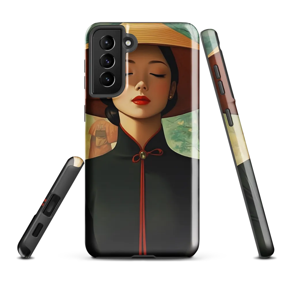 Elegance in Tranquility | Phone Case |  S21 Plus | Tough Case | Glossy