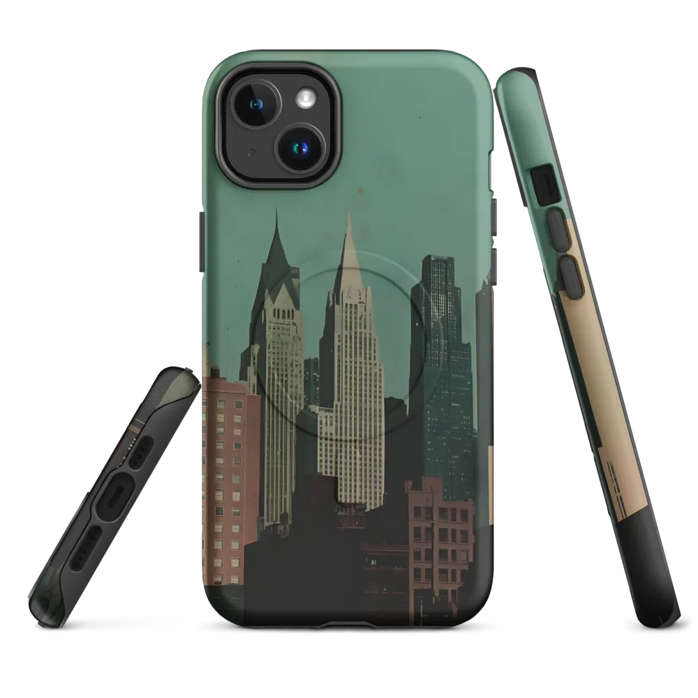 Urban Nostalgia: A Retro Cityscape
