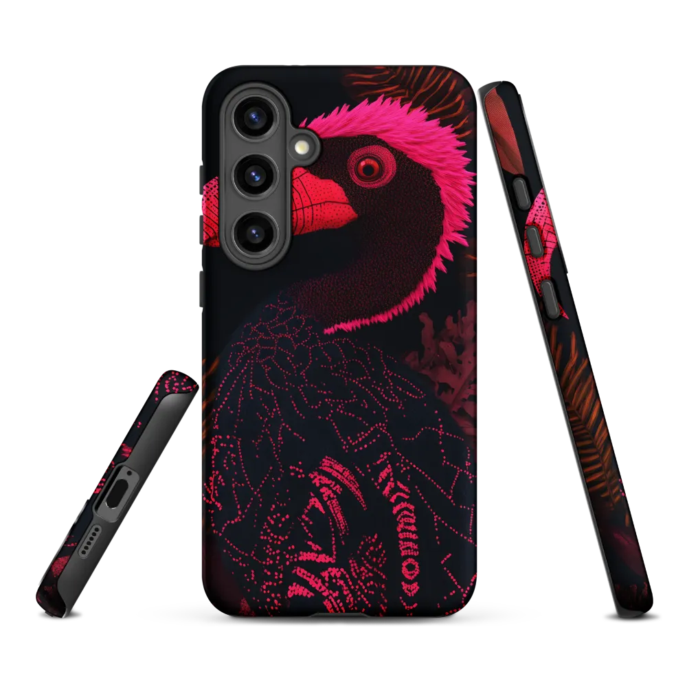 Tropical Echoes: A Modern Avian Portrait