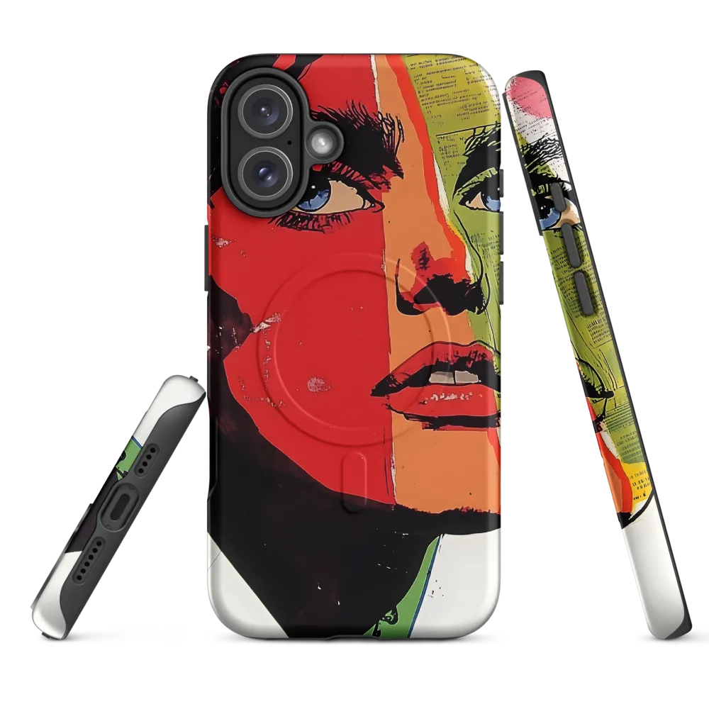Vibrant Expressions: A Pop Art Portrait