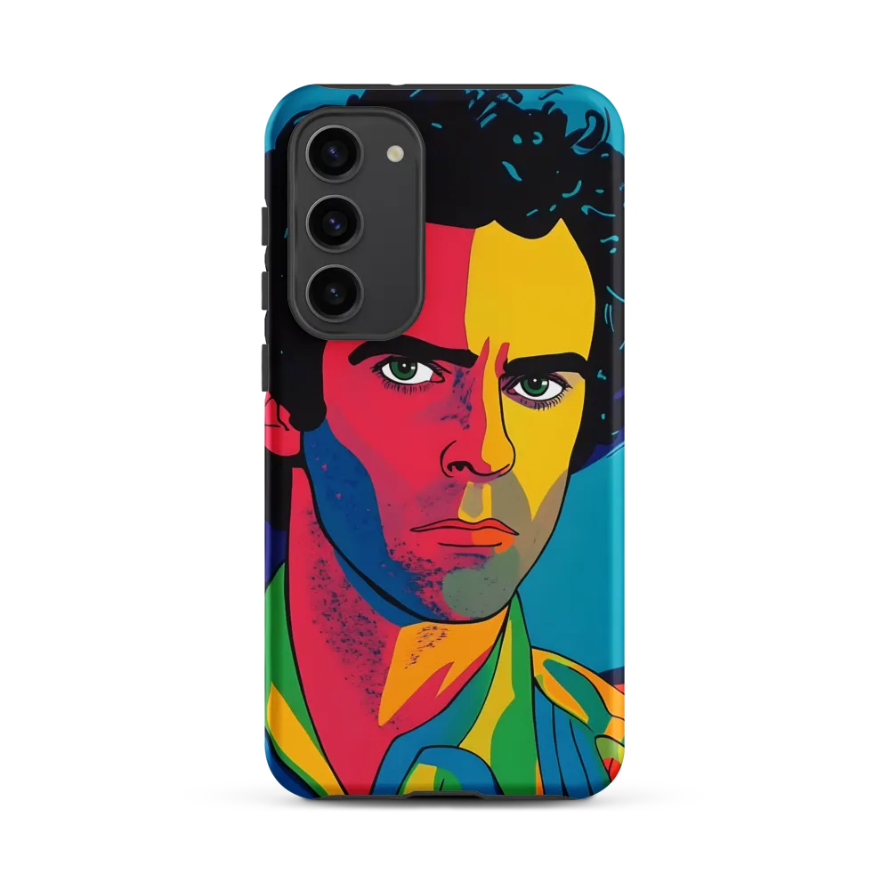 Electric Visage: A Portrait of Vibrance