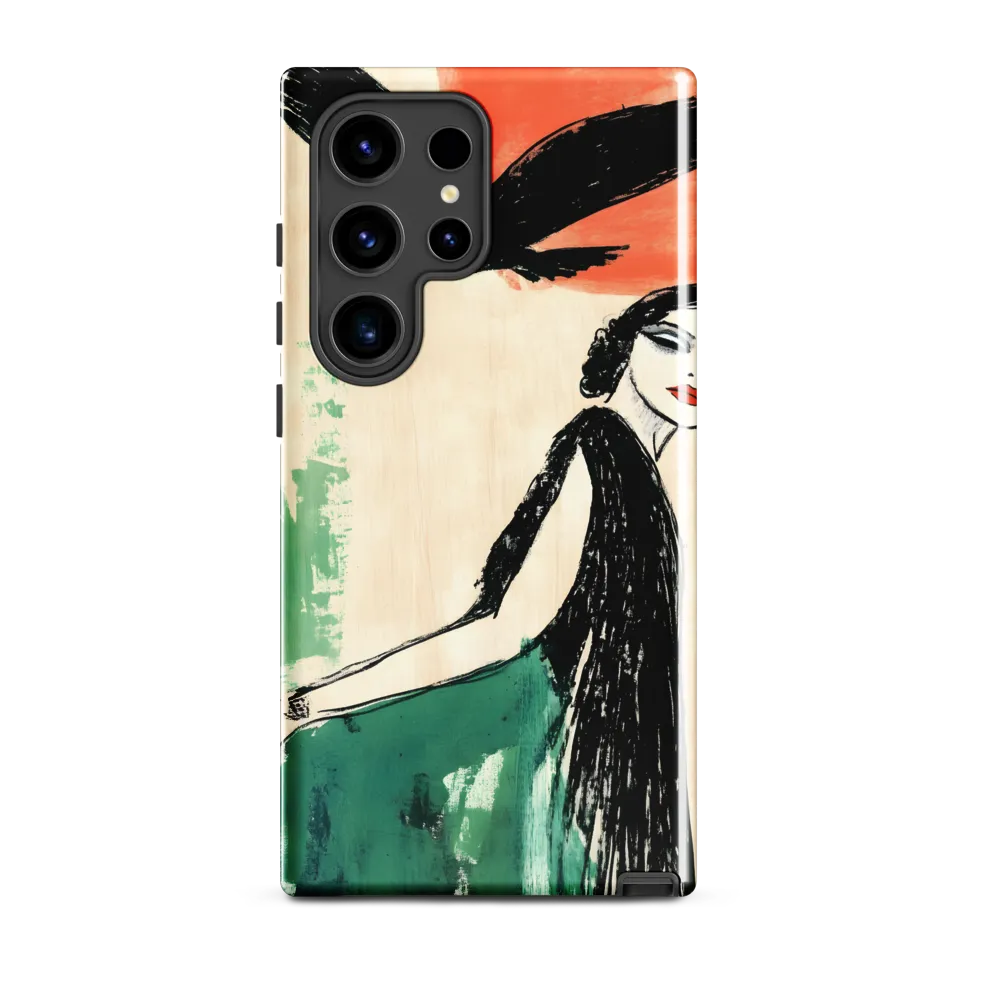 Elegance in Flight | Phone Case |  S24 Ultra | Tough Case | Glossy