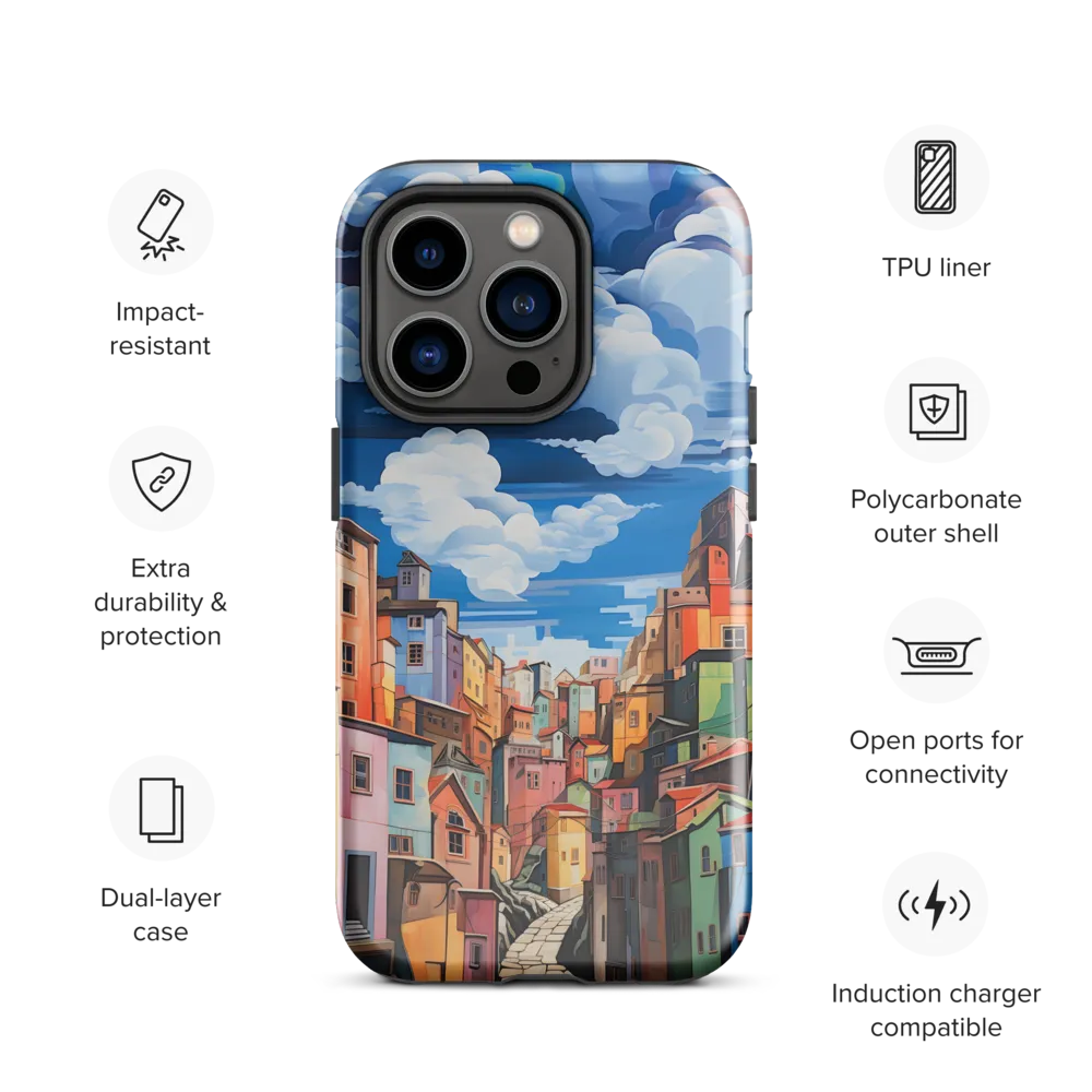 Whimsical Heights: A Vibrant Cityscape