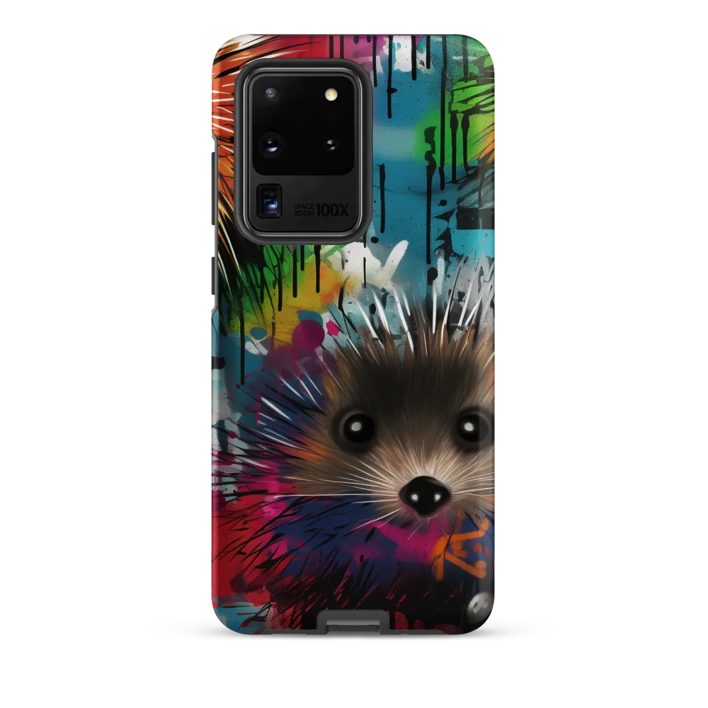 Whimsical Hedgehogs in a Kaleidoscopic Wonderland