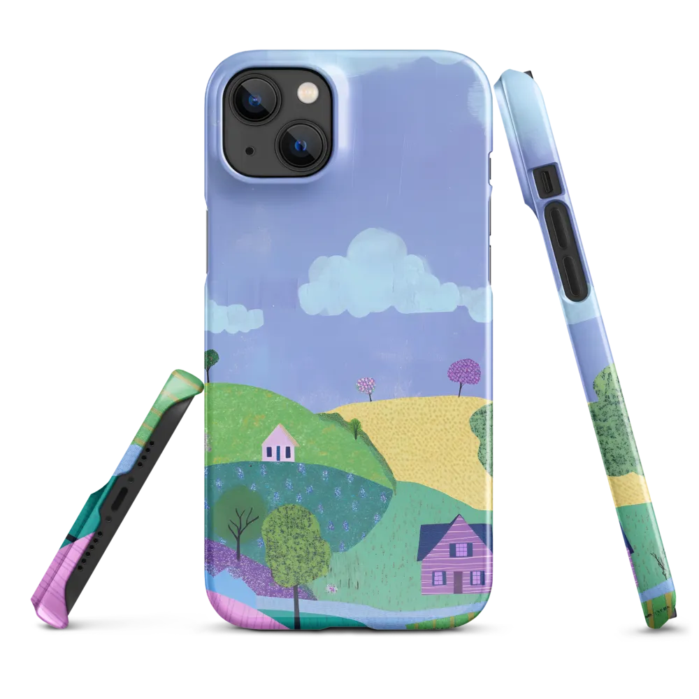 Whimsical Hills and Quaint Homes
