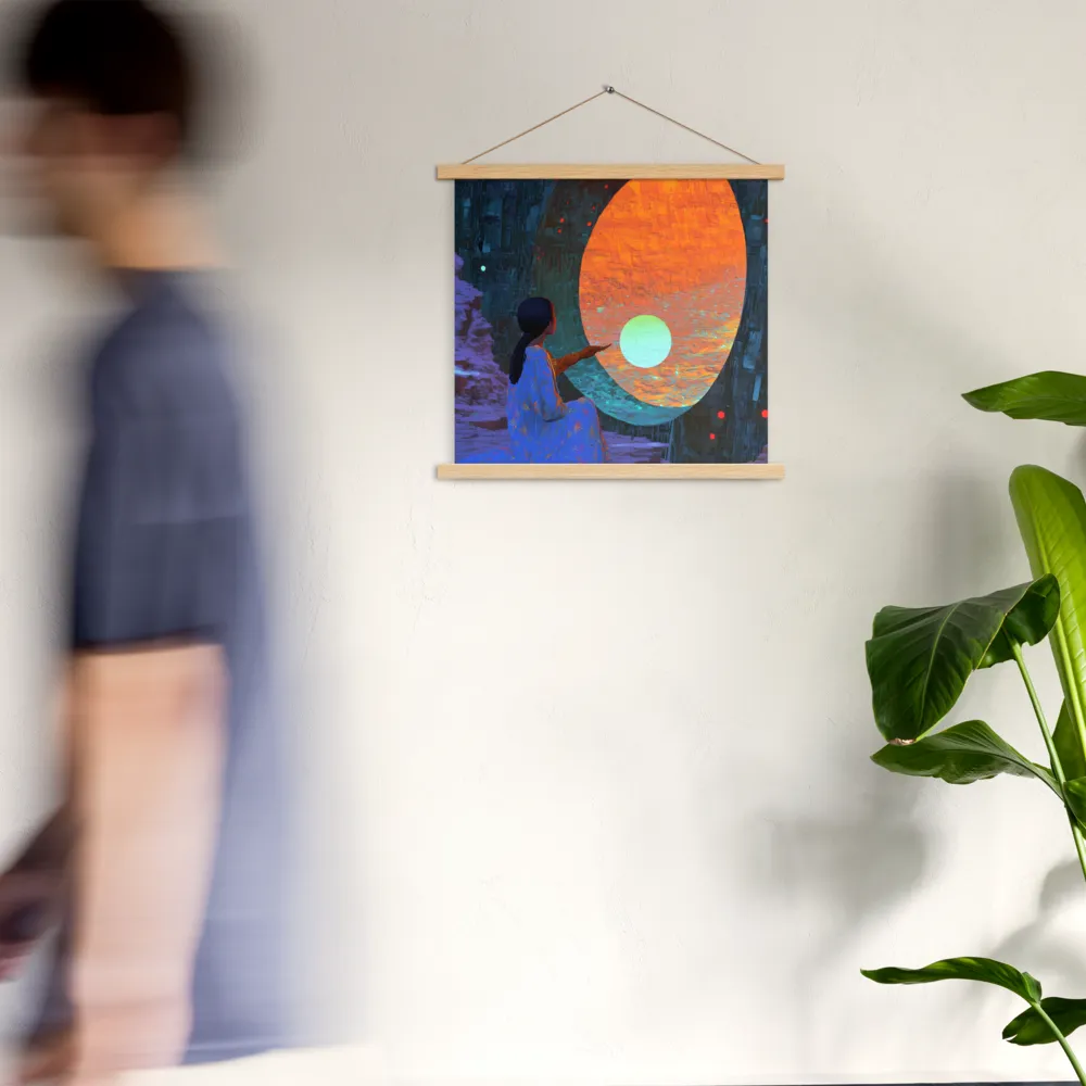 The Portal of Dreams | Poster With Oak Wood Hanger | 18″×18″