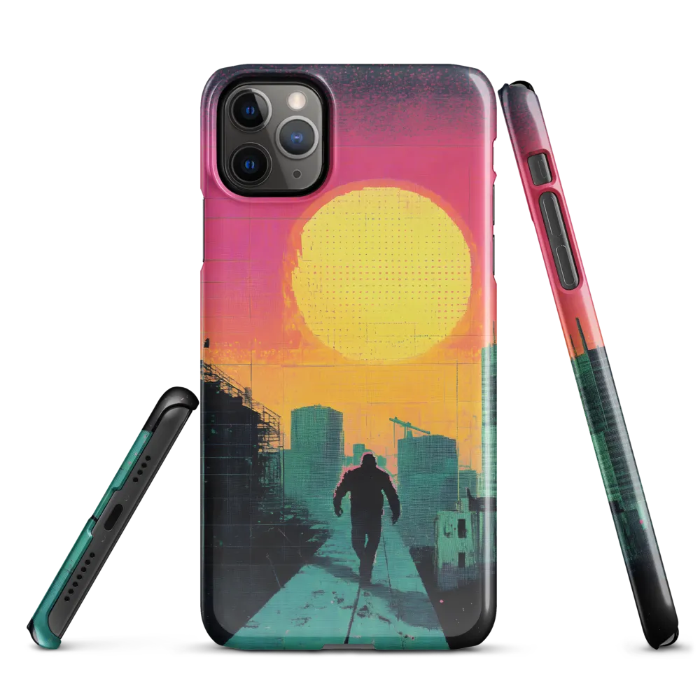 Solitude in a Neon City | Phone Case |  11 Pro Max | Snap Case | Glossy