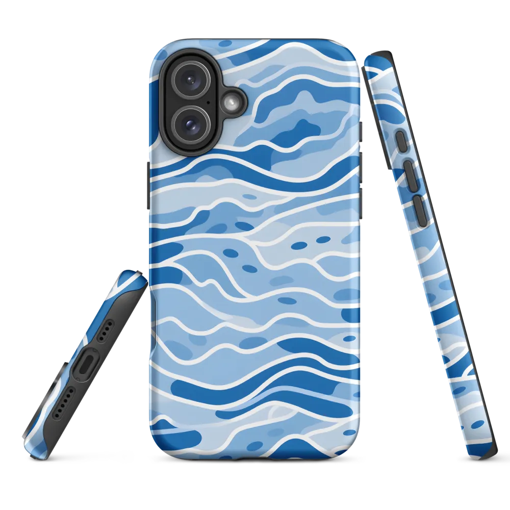 Fluid Harmony | Phone Case |  16 Plus | Tough Case | Matte