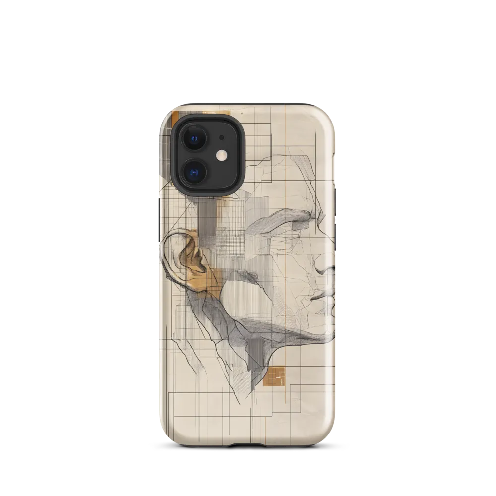 Geometric Reverie | Phone Case |  12 mini | Tough Case | Glossy