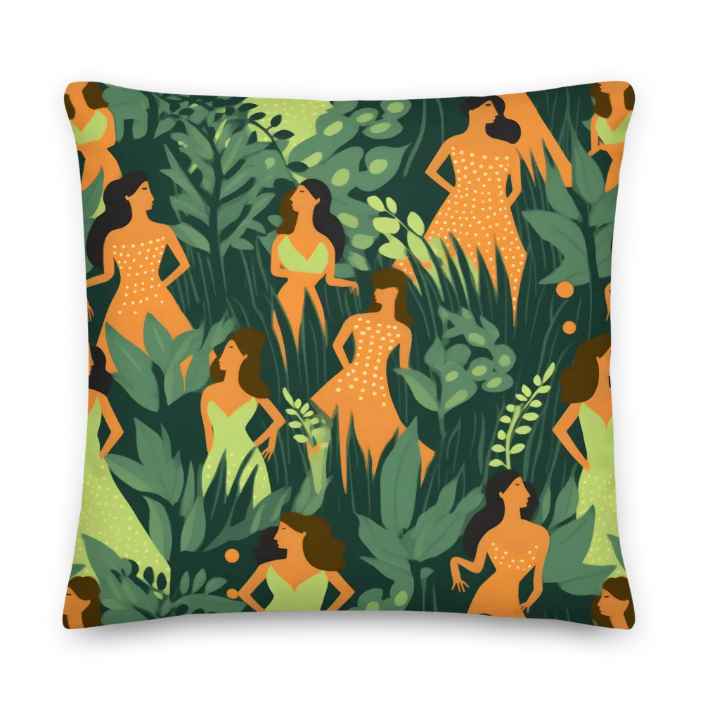 Playful Harmony in Patterns | Pillow | 22″×22″