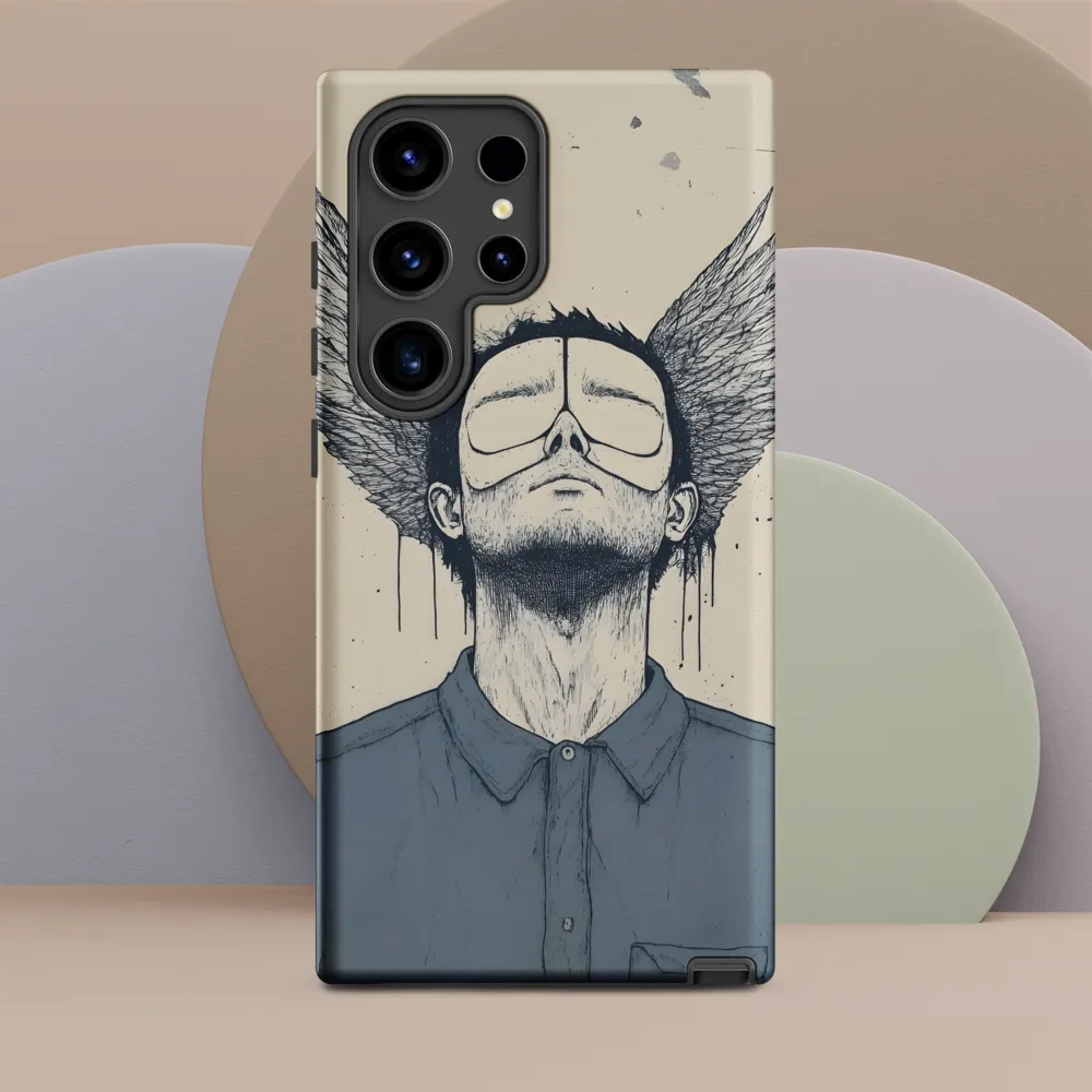 Wings of Reflection | Phone Case |  S24 Ultra | Tough Case | Matte