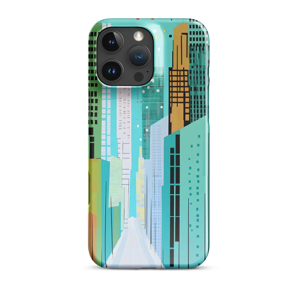 Urban Symphony in Turquoise