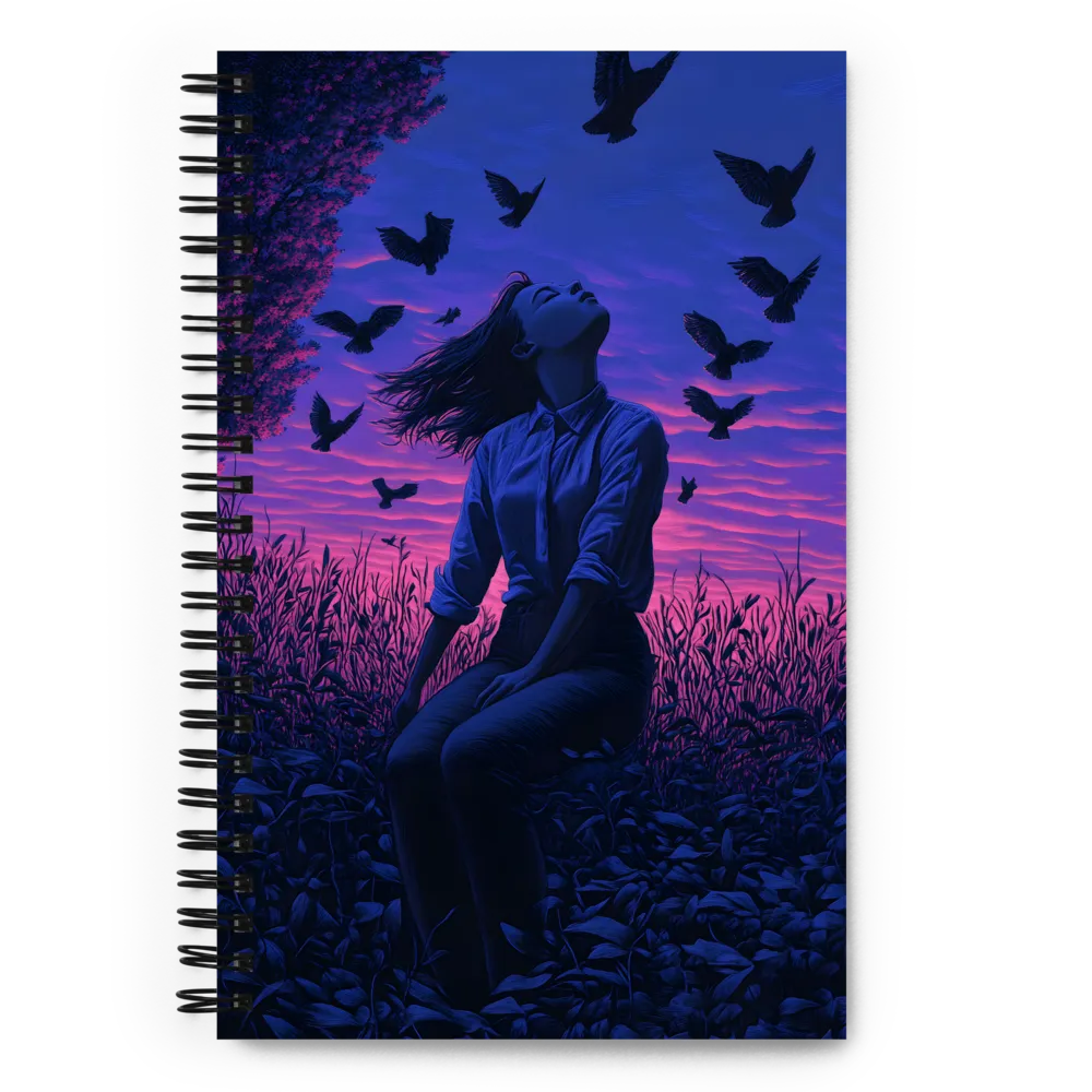 Awakening in Twilight | Spiral Notebook