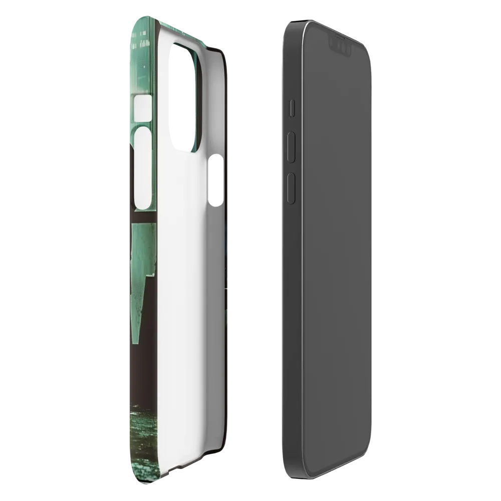 Silent Contemplation in a Futuristic Dystopia | Phone Case |  13 Pro Max | Snap Case | Matte