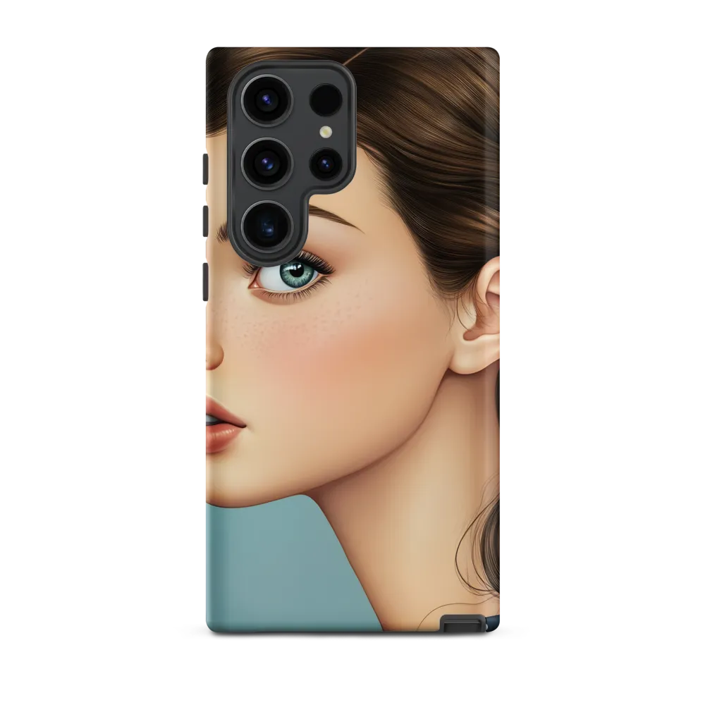 Captivating Gaze: A Modern Portrait