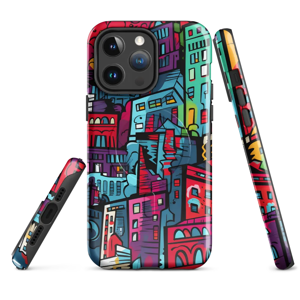 Urban Whimsy | Phone Case |  14 Pro Max | MagSafe® Tough Case | Glossy