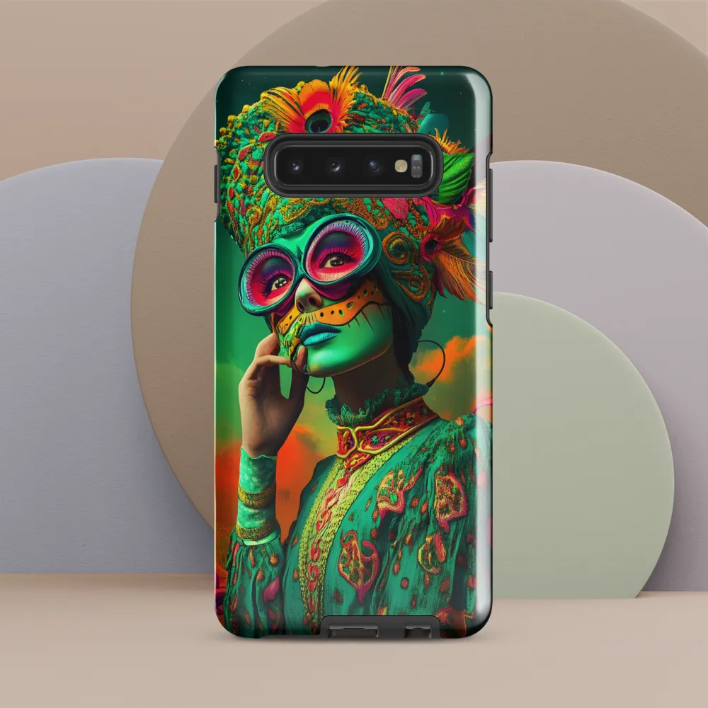 A Celebration of Color and Fantasy | Phone Case |  S10 Plus | Tough Case | Glossy