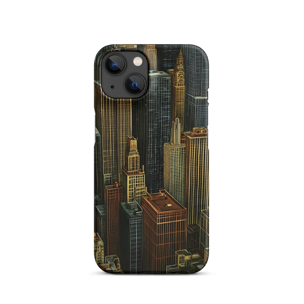 Urban Elegance: A Golden Cityscape
