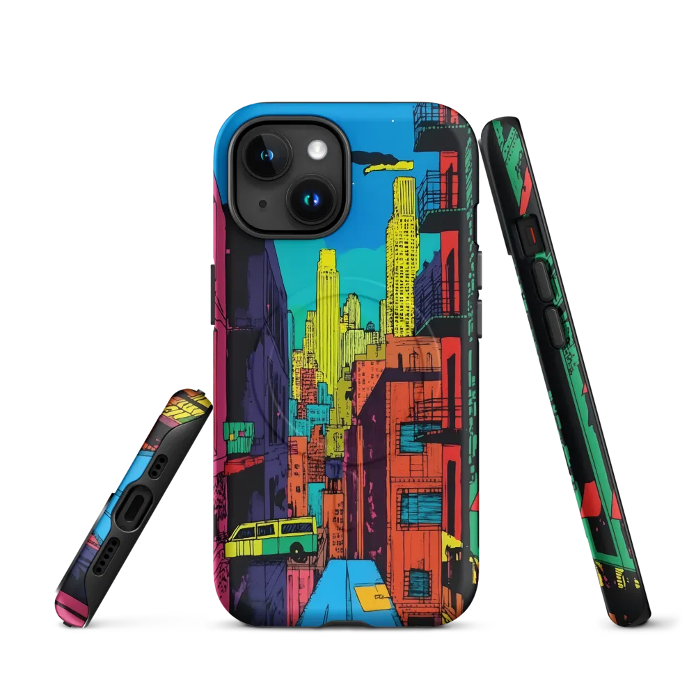 Urban Vibrance: A Pop Art Cityscape