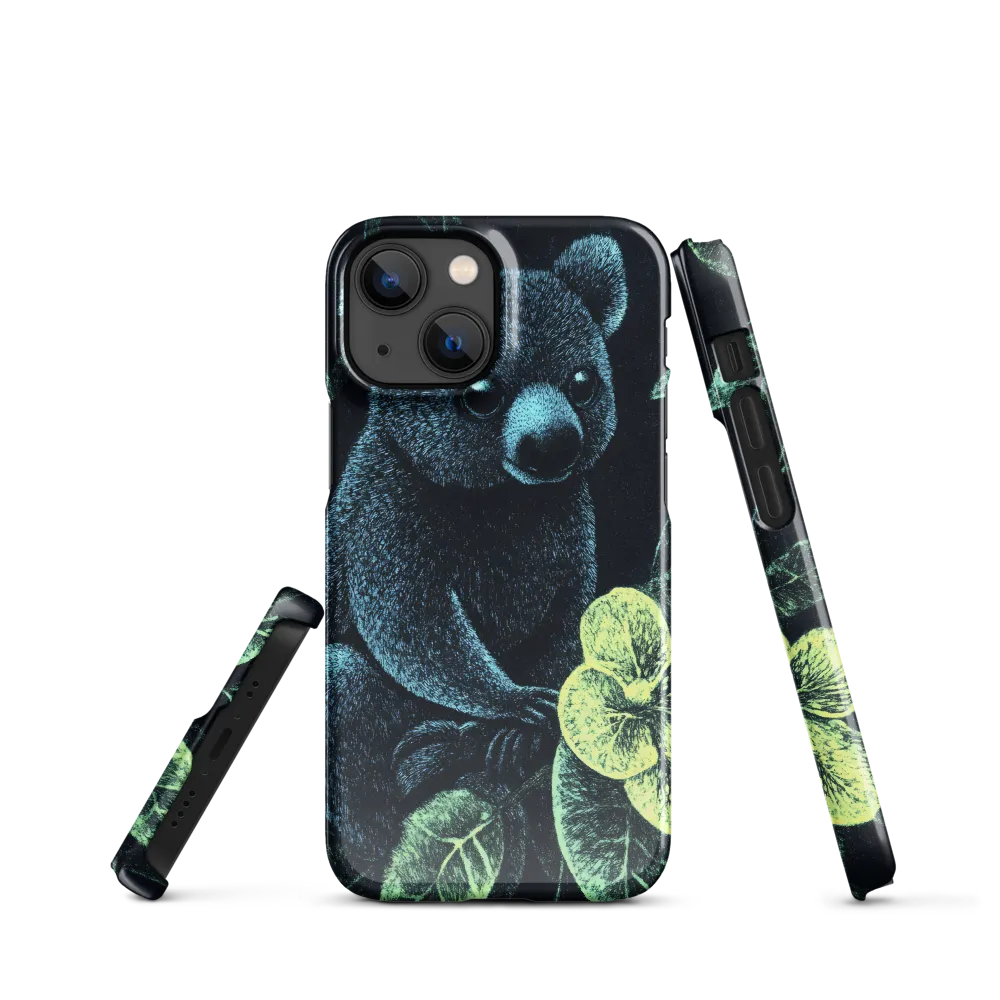 Whispers of Nature: The Enigmatic Koala | Phone Case |  13 Mini | Snap Case | Glossy