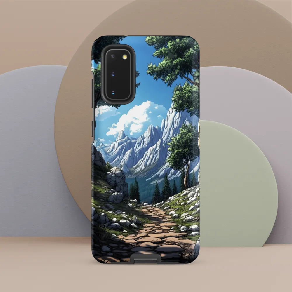 Journey Through Tranquility | Phone Case |  S20 | Tough Case | Matte