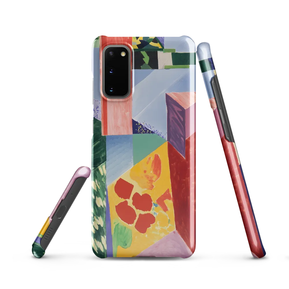 Interplay of Geometry and Color | Phone Case |  S20 | Snap Case | Glossy