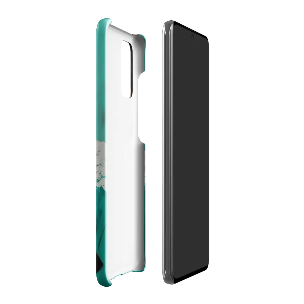 Serenity in Turquoise | Phone Case |  S20 Plus | Snap Case | Glossy