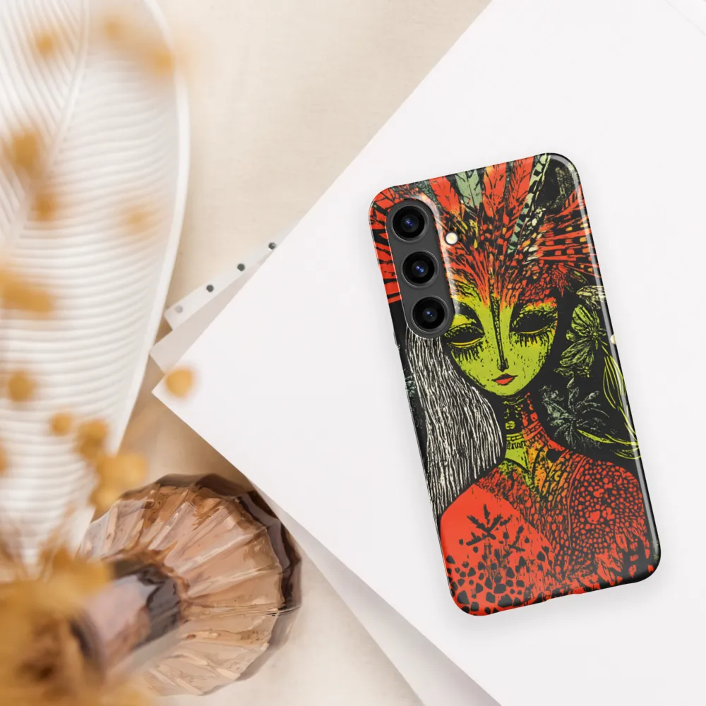 Mystical Flora: A Surreal Portrait