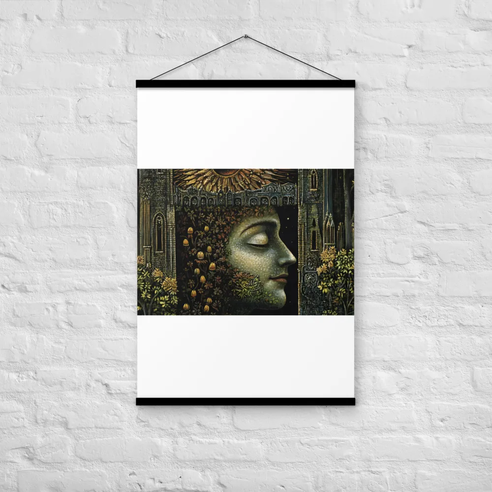 Nature’s Embrace: The Infinite Connection | Poster With Black Wood Hanger | 24″×36″