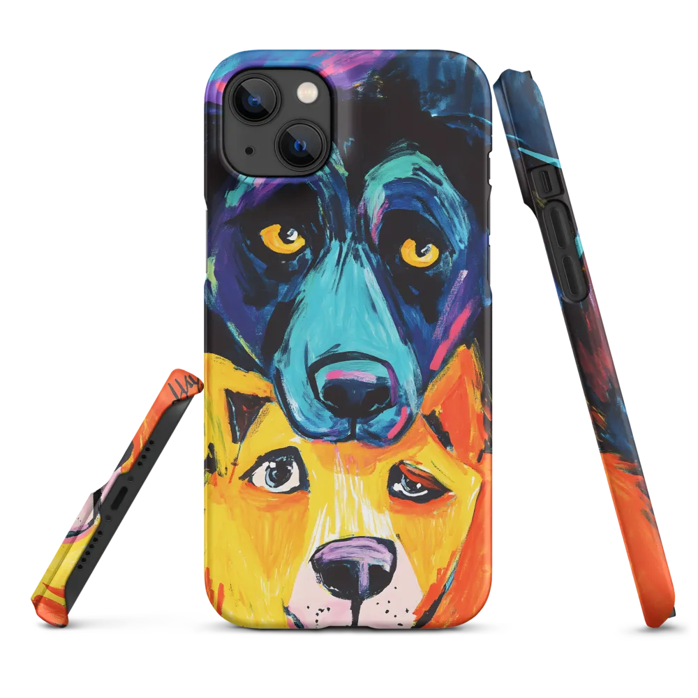 Vibrant Companions: An Expression of Canine Spirit