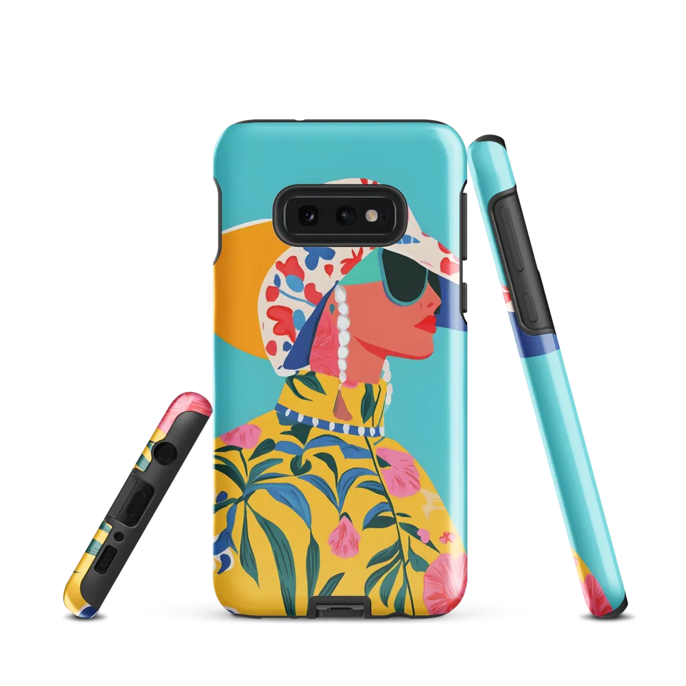 Tropical Confidence: A Fashion Portrait