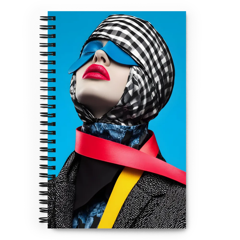 Striking Elegance in Modern Fashion | Spiral Notebook