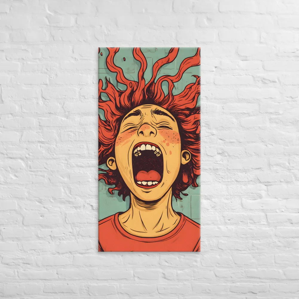 Fury Unleashed | Canvas | 24″×48″