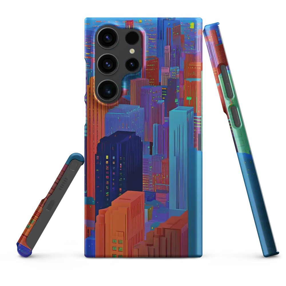 Vibrant Metropolis in Twilight