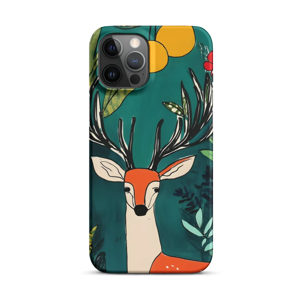 Nature's Embrace: The Majestic Deer | Phone Case |  12 Pro Max | Snap Case | Matte