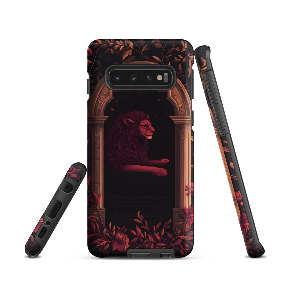 Regal Serenity: A Lion's Rest